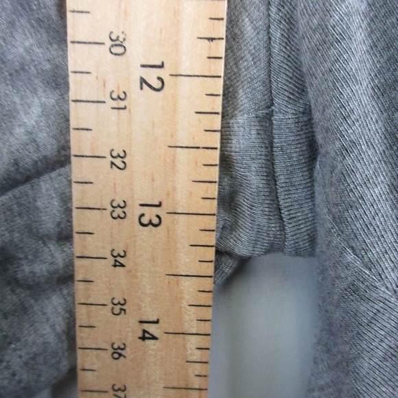 Skims Pajama Set PJ Top Shorts Women XS Gray Rayon Sleepwear Lounge Button 324 - Picture 15 of 16